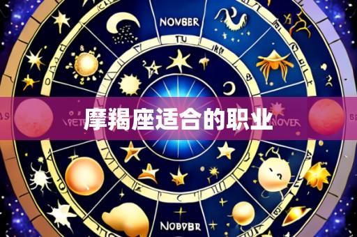 摩羯座适合的职业