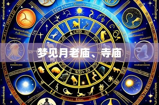 梦见月老庙、寺庙