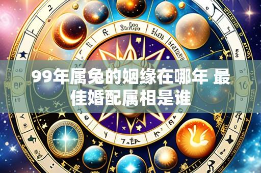99年属兔的姻缘在哪年 最佳婚配属相是谁