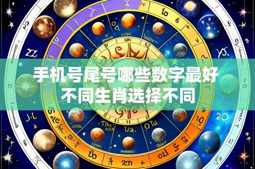 手机号尾号哪些数字最好 不同生肖选择不同