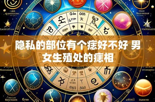 隐私的部位有个痣好不好 男女生殖处的痣相