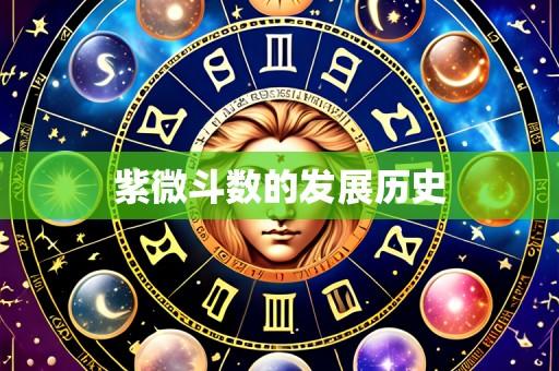 紫微斗数的发展历史