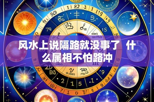 风水上说隔路就没事了 什么属相不怕路冲
