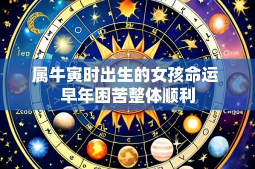 属牛寅时出生的女孩命运 早年困苦整体顺利