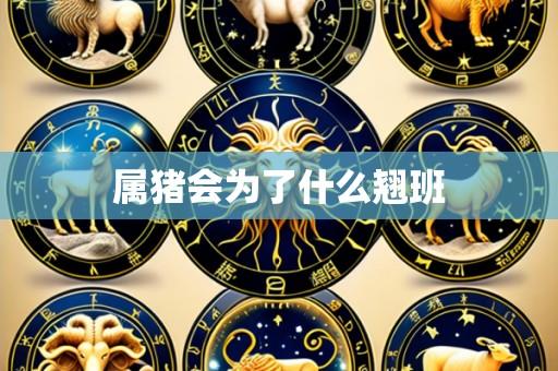 属猪会为了什么翘班