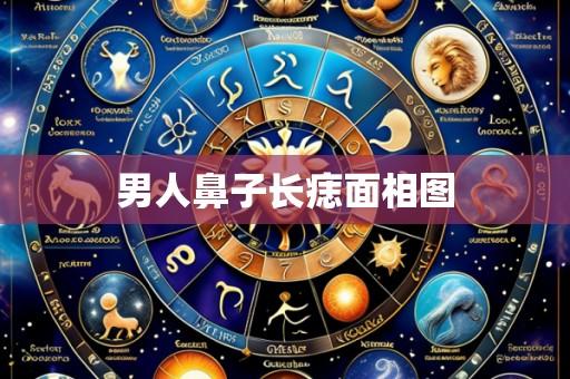 男人鼻子长痣面相图