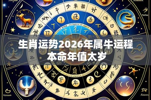 生肖运势2026年属牛运程 本命年值太岁