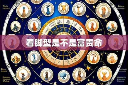 看脚型是不是富贵命