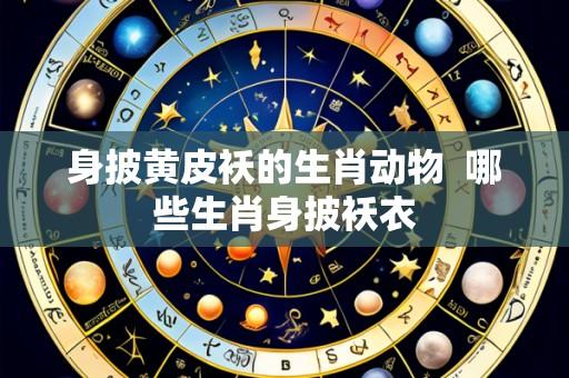 身披黄皮袄的生肖动物 哪些生肖身披袄衣