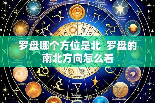 罗盘哪个方位是北 罗盘的南北方向怎么看
