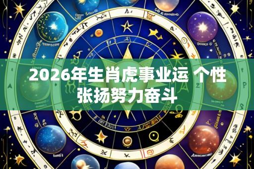 2026年生肖虎事业运 个性张扬努力奋斗