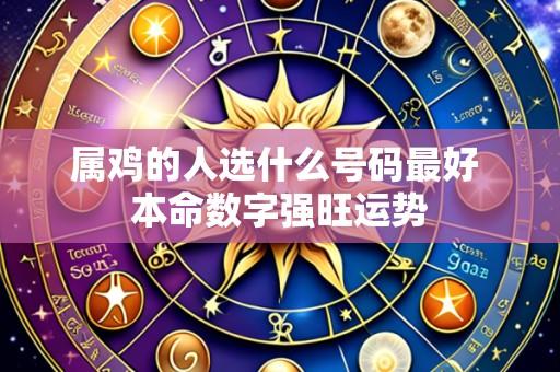 属鸡的人选什么号码最好 本命数字强旺运势
