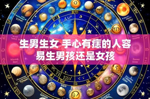 生男生女 手心有痣的人容易生男孩还是女孩