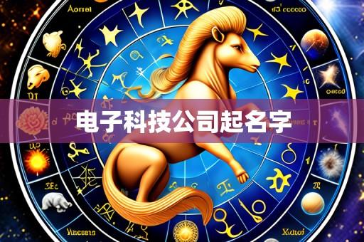 电子科技公司起名字