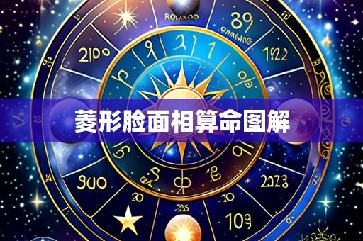 菱形脸面相算命图解