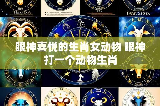 眼神喜悦的生肖女动物 眼神打一个动物生肖