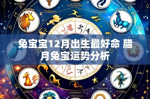兔宝宝12月出生最好命 腊月兔宝运势分析