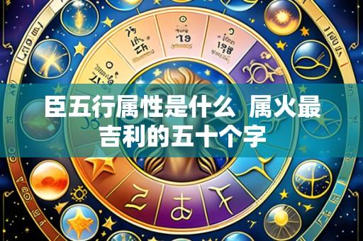 臣五行属性是什么 属火最吉利的五十个字