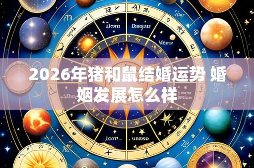 2026年猪和鼠结婚运势 婚姻发展怎么样