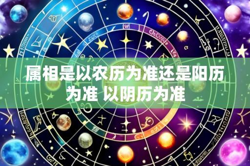 属相是以农历为准还是阳历为准 以阴历为准