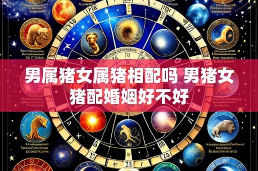 男属猪女属猪相配吗 男猪女猪配婚姻好不好