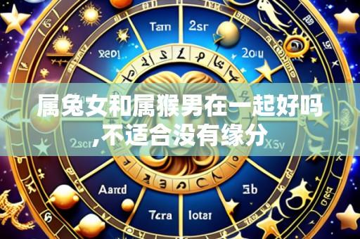 属兔女和属猴男在一起好吗,不适合没有缘分