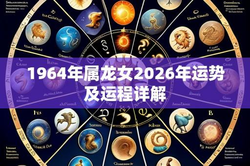 1964年属龙女2026年运势及运程详解