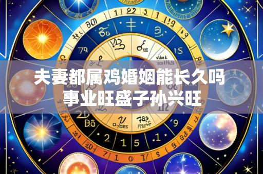 夫妻都属鸡婚姻能长久吗 事业旺盛子孙兴旺
