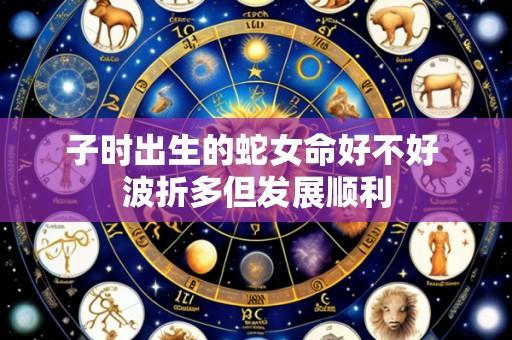 子时出生的蛇女命好不好 波折多但发展顺利
