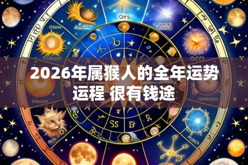 2026年属猴人的全年运势运程 很有钱途