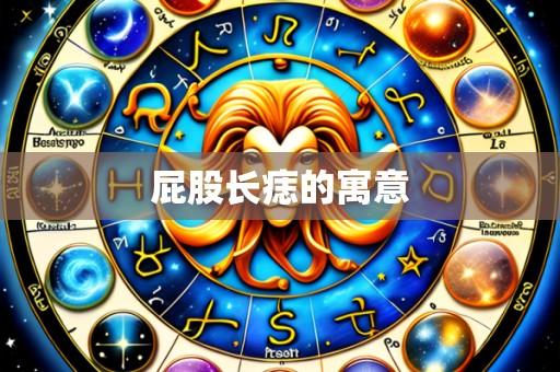 屁股长痣的寓意