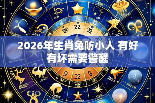 2026年生肖兔防小人 有好有坏需要警醒