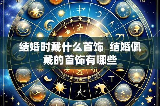 结婚时戴什么首饰 结婚佩戴的首饰有哪些