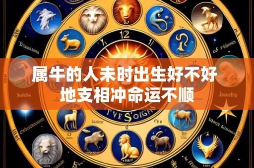 属牛的人未时出生好不好 地支相冲命运不顺