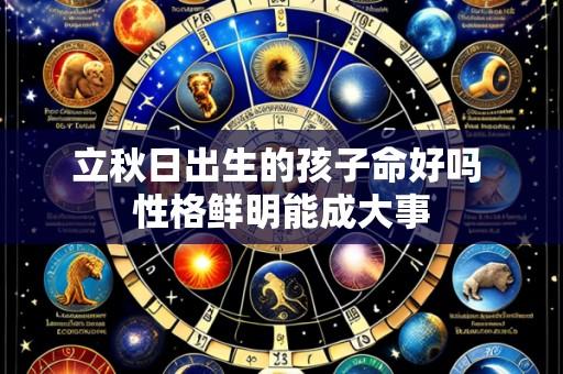 立秋日出生的孩子命好吗 性格鲜明能成大事