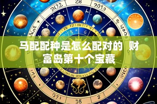 马配配种是怎么配对的  财富岛第十个宝藏