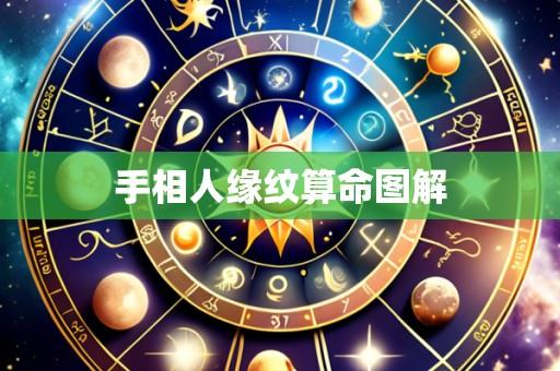 手相人缘纹算命图解