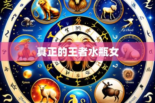 真正的王者水瓶女