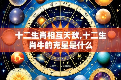 十二生肖相互天敌,十二生肖牛的克星是什么
