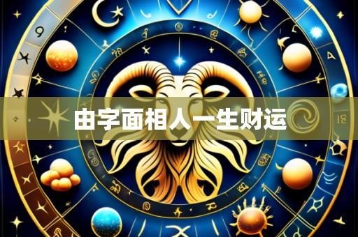 由字面相人一生财运