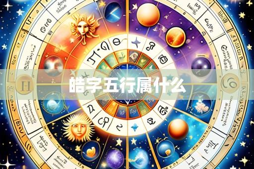 皓字五行属什么