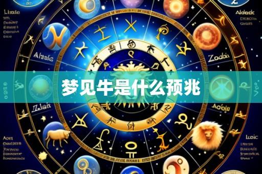 梦见牛是什么预兆