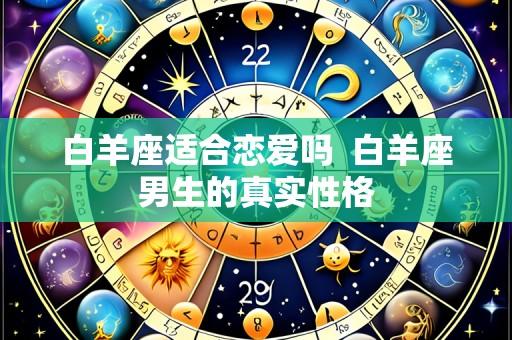 白羊座适合恋爱吗 白羊座男生的真实性格