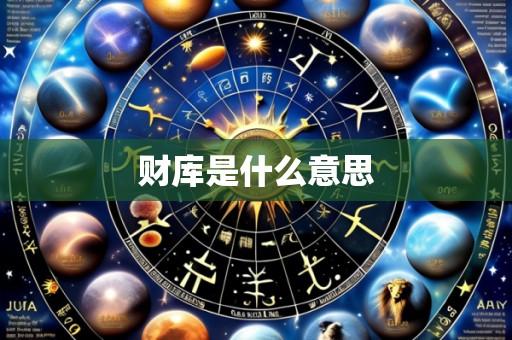 财库是什么意思