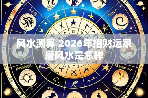 风水测算 2026年招财运家居风水是怎样