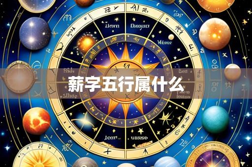 薪字五行属什么