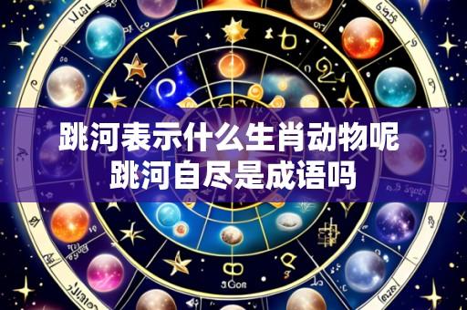 跳河表示什么生肖动物呢 跳河自尽是成语吗