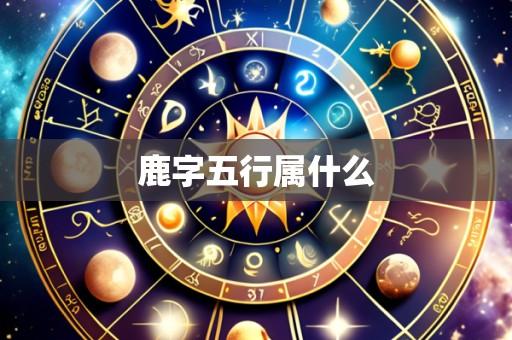 鹿字五行属什么