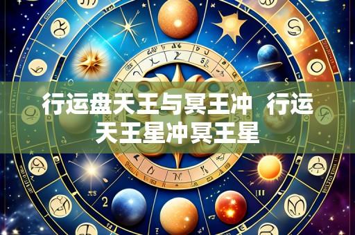 行运盘天王与冥王冲 行运天王星冲冥王星
