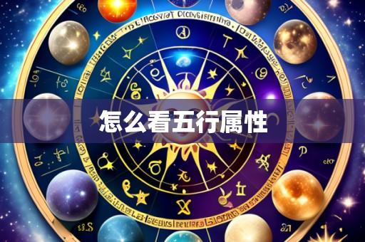 怎么看五行属性